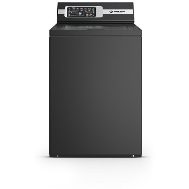 Speed Queen TR7003BN 26 Inch Top Load Washer with 3.2 cu. ft. Capacity, Perfect Wash™, 16 Wash Cycles, Speed Cycle, Delay Start, Extra Rinse Option, and Auto Fill System, Matte Black
